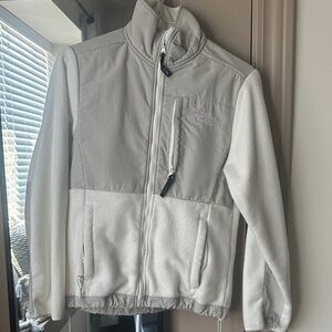The North Face white and Gray Performance Jacket